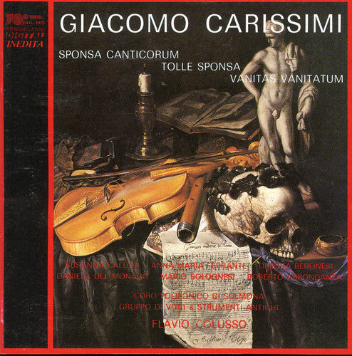 the album cover for Carissimi / Abbondanza / Bolognesi / Ferrante - Sponsa Canticorum / Tolle Sponsa