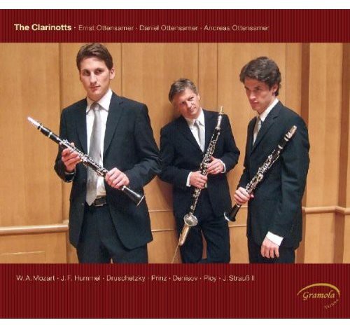 the album cover for Mozart / Ottensamer - Clarinotts