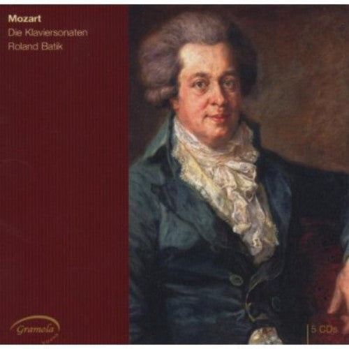the album cover for Roland Batik - Klaviersonaten