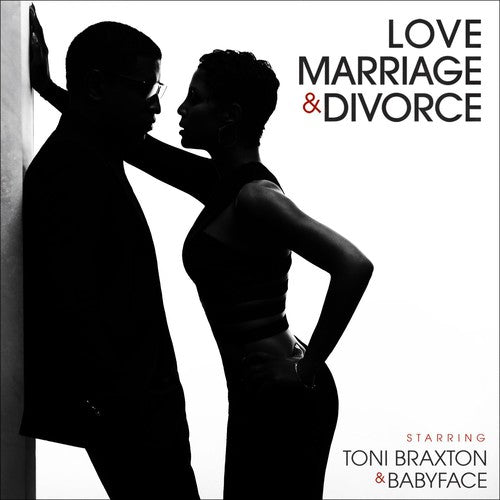 the album cover for Toni Braxton - Love Marriage & Divorce