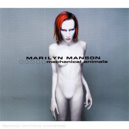 the album cover for Marilyn Manson - Mechanical Animals