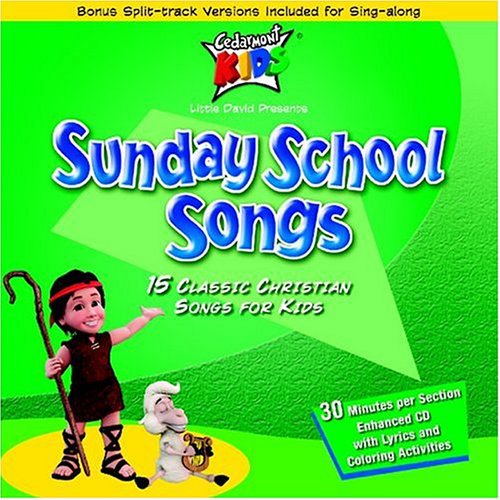 the album cover for Cedarmont Kids - Classics: Sunday School Songs