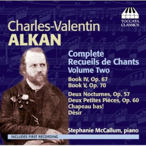 the album cover for STEPHANIE MCCALLUM - Complete Recueils de Chants 2