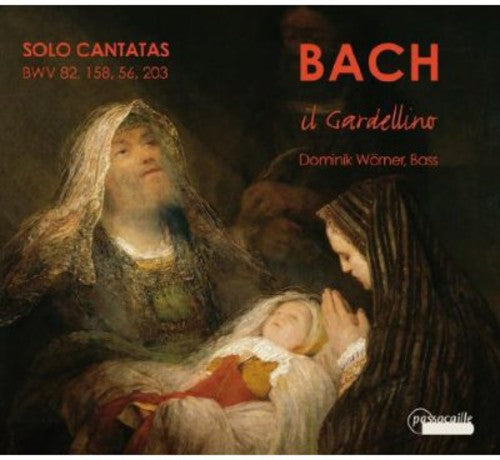 the album cover for J Bach S / Il Gardellino / Worner - Solo Cantatas for Bass