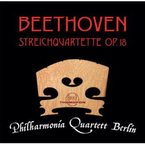 the album cover for Beethoven / Philharmonia Quartett Berlin - Quartette Op 18 NR 1 - 6