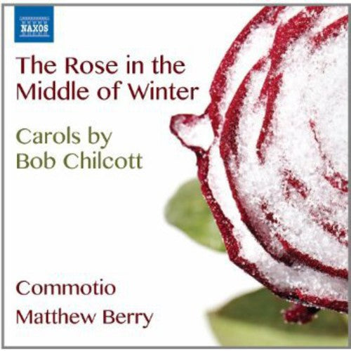 the album cover for Commotio - Rose in the Middle of Winter - Carols By Bob