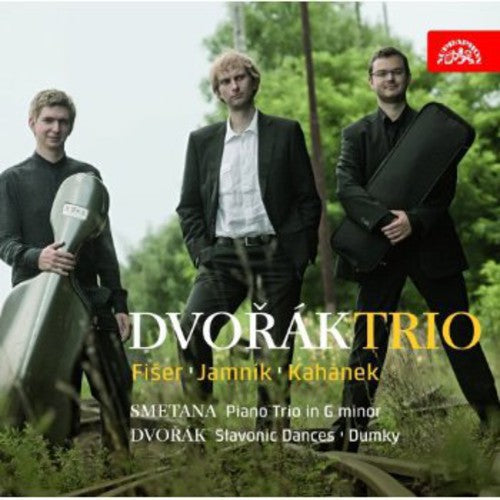 the album cover for Dvo?Ã¡k Trio - Piano Trio in G minor / Slavonic Dances