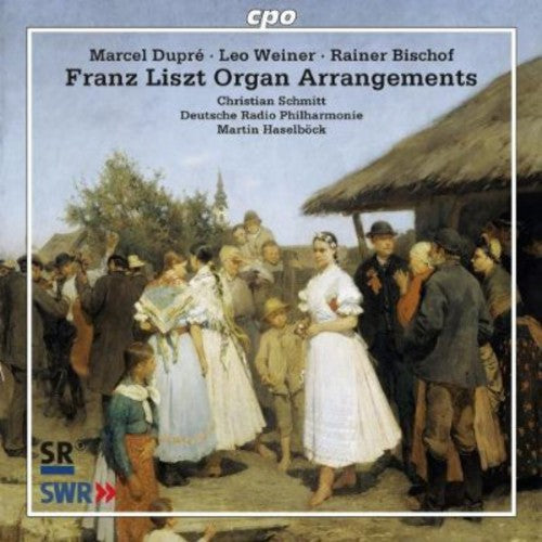 the album cover for Christian Schmitt - Liszt Organ Arrangements