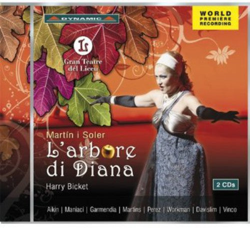 the album cover for Harry Bicket - L'arbore Di Diana