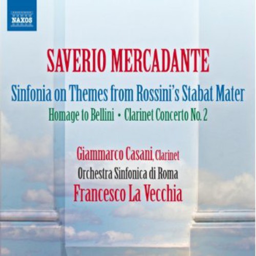 the album cover for Rome Symphony Orchestra - Omaggio a Bellini / Sinfonia Sopra Lo Stabat Mater