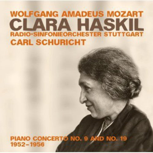 the album cover for Mozart / Haskil / Radio Sinfonie Orch Stuttgart - Piano Concertos