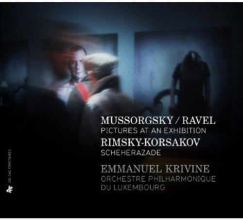 the album cover for Luxembourg Philharmonic Orchestra - Pictures at An Exhibition / Scheherazade