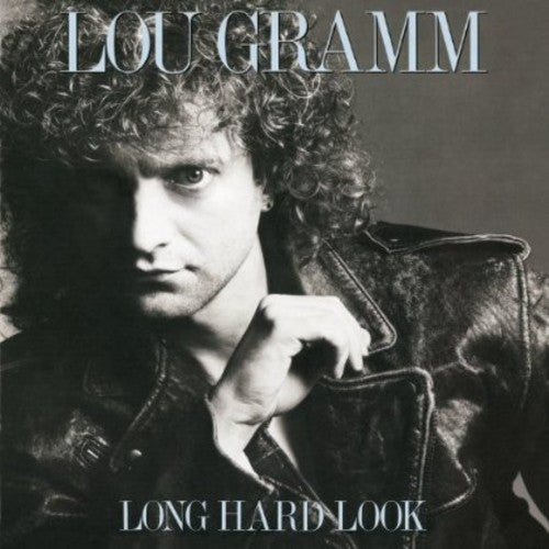 the album cover for Lou Gramm - Long Hard Look