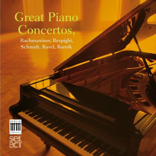 the album cover for Ragna Schirmer Klara Wurtz - Bc-Select 15 Great Piano Concer