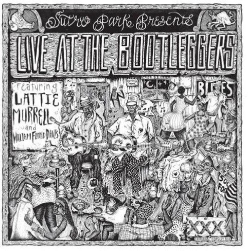 the album cover for Live At The Bootleggers-Featuring Lattie Murrell & - Live At The Bootleggers