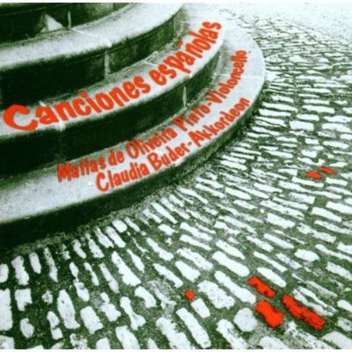 the album cover for Claudia Buder - Canciones Espanolas