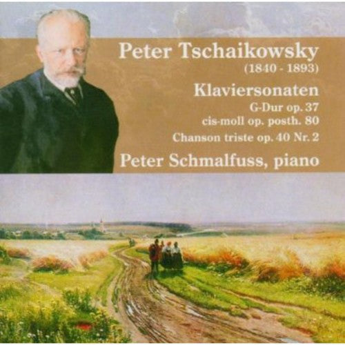 the album cover for Peter Schmalfuss - Klaviersonaten