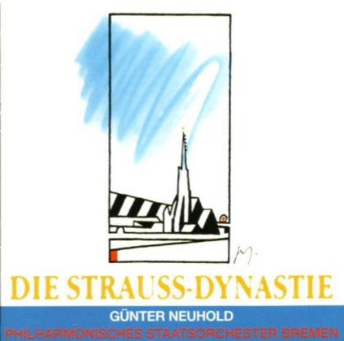 the album cover for Strauss / Philharmonisches Staatsorchester Bremen - Strauss Family