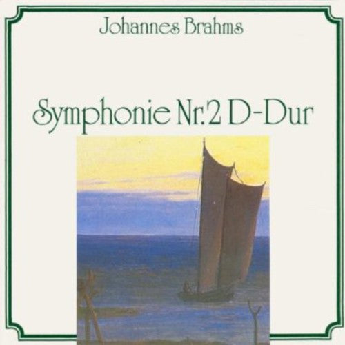 the album cover for Brahms / London Philharmonic Orchestra - Sym No 2