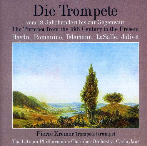 the album cover for Latvian Philharmonic Orchestra - Trompet 18th C