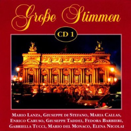 the album cover for G. Verdi - Great Voices 1