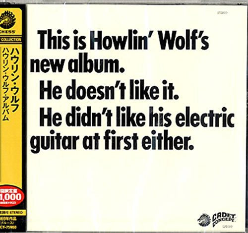 the album cover for Howlin' Wolf - Howlin Wolf (Jpn) [Remastered]