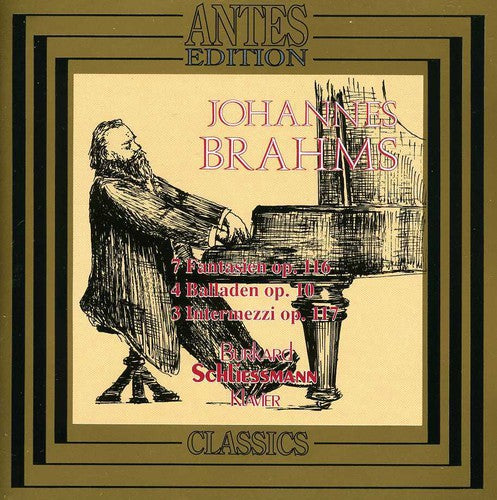 the album cover for Burkard Schliessmann - 7 Fantasies / 4 Ballades / 3 Intermezzos