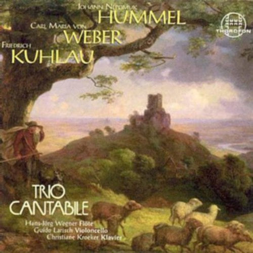 the album cover for Cantabile - Hummel: Adagio / Kuhlau: Trio in G / Weber: Trio