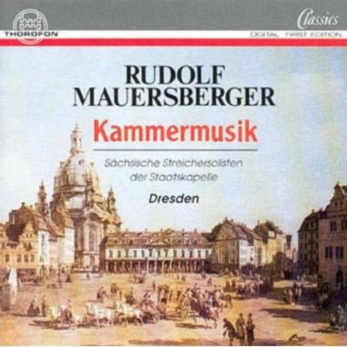the album cover for Mauersberger / Apel / Staatskapelle String Soloist - Piano Trio in C / String Quartet in F#