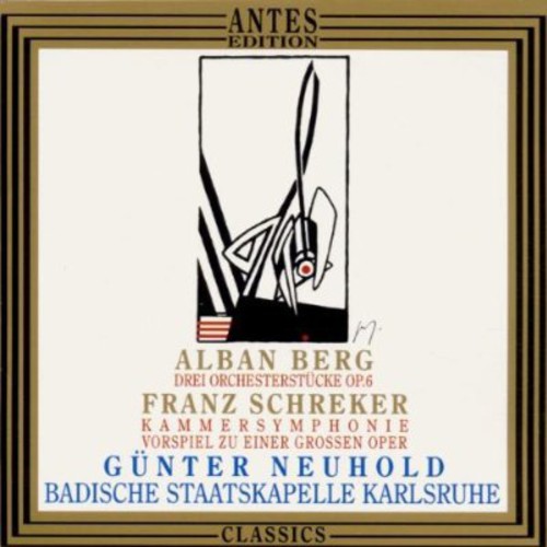 the album cover for Schreker / Neuhold / Badische Staatskapelle - Chamber Sym / Orch Pieces