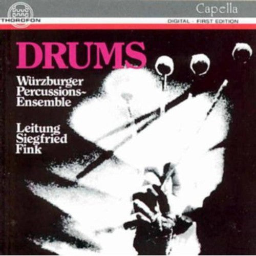the album cover for WÃ¼rzburger Percussions-Ensemble - Drums