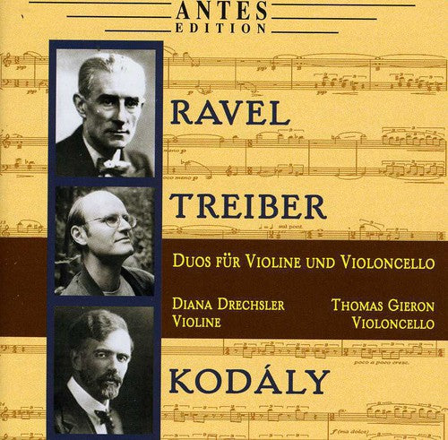 the album cover for Diana Drechsler - Duos for Violin & Violincello