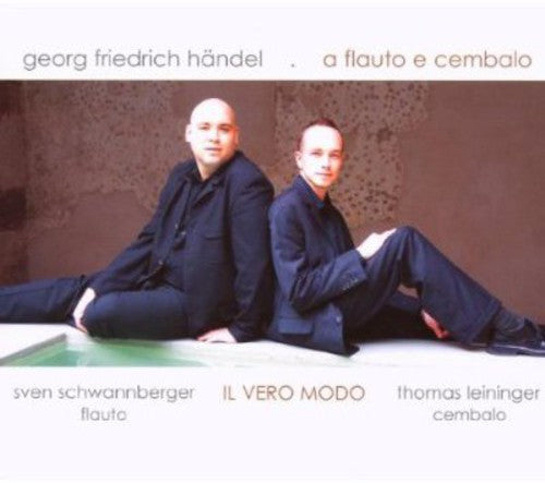 the album cover for Il Vero Modo - Flauto E Cembalo