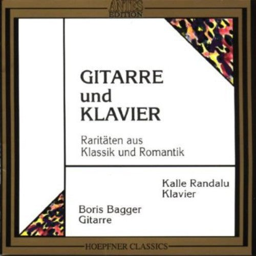 the album cover for Boris Bagger - Guitar PN WKS Classic & Romantic Rarities