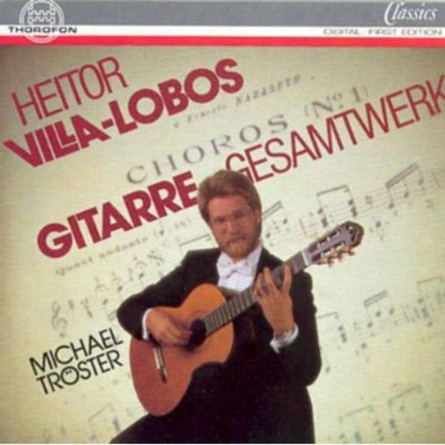 the album cover for Michael TrÃ¶ster - Works for Solo Guitar