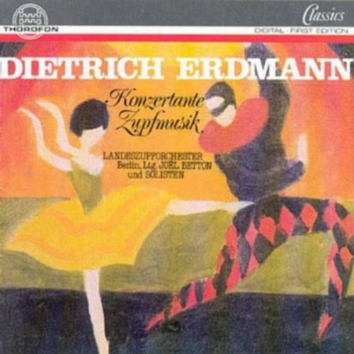 the album cover for Erdmann / Joel Betton - Konzertante Zupfmusik