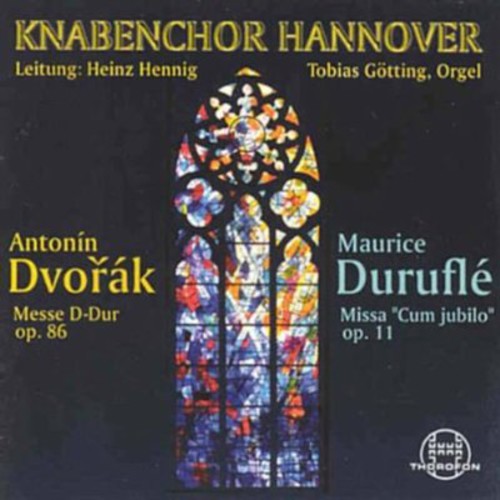 the album cover for Knabenchor Hannover - Mass in D Min Op 86 / Missa Cum Jubilo Op 11