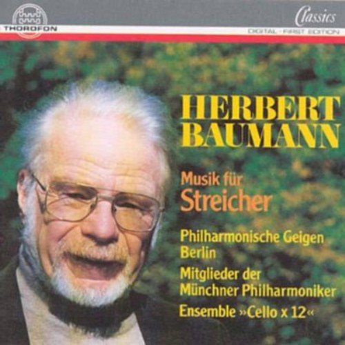 the album cover for Baumann / Geigen Philharmonia - Music for Strings