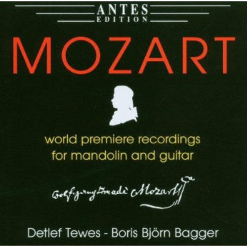 the album cover for Boris Bjoern Bagger - Works for Mandolin & Guitar