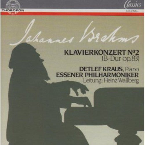 the album cover for Brahms / Kraus Detleff - Piano Cto No 2