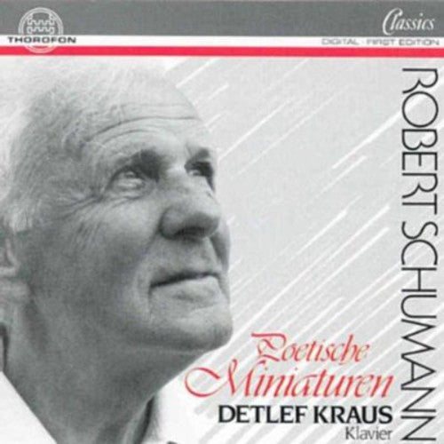 the album cover for Detlef Kraus - Poetische Miniaturen