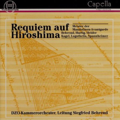 the album cover for Detlef Kraus - Requiem Auf Hiroshima