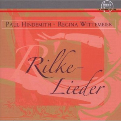 the album cover for Barbara Sauter - Rilke-Lieder