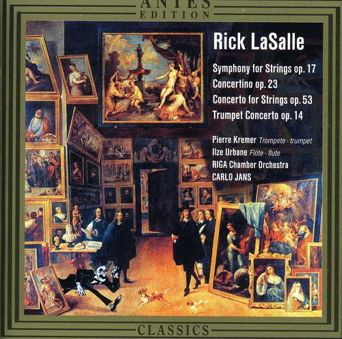 the album cover for Riga Chamber Orchestra - Sym for Strings Op 17 / Concertino Op 23