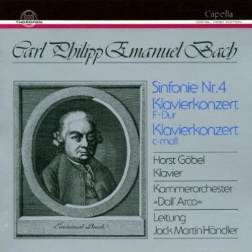 the album cover for Kammerorchester "Dall' Arco" - Sym No 4 / Harpsichord Ctos