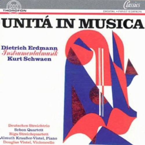 the album cover for Deutsches Streichtrio - Unita in Muscia / Various