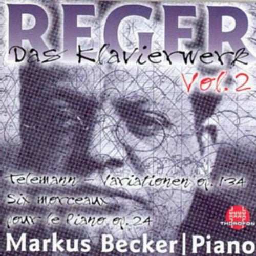 the album cover for Markus Becker - Piano Works 2