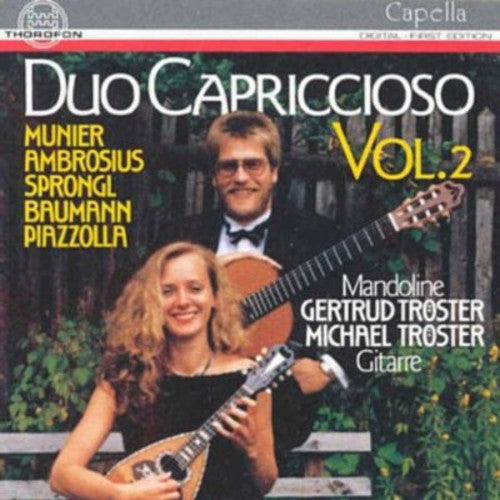 the album cover for Duo Capriccioso - Works for Mandolin & Guitar Vol 2