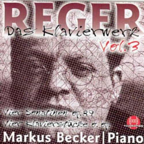 the album cover for Markus Becker - Piano Works 3