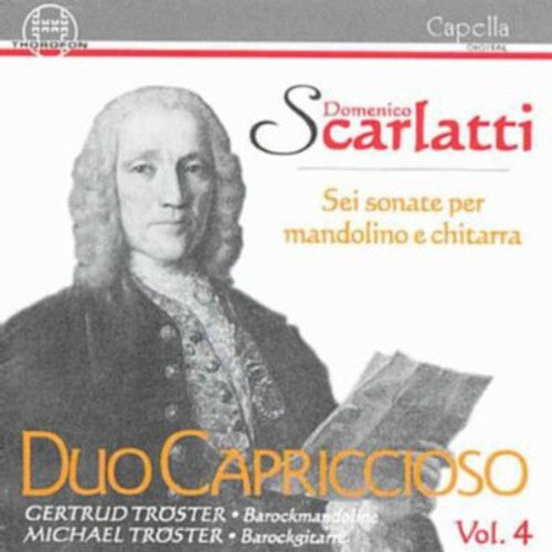 the album cover for Duo Capriccioso - 6 Sonatas for Mandolin & Guitar
